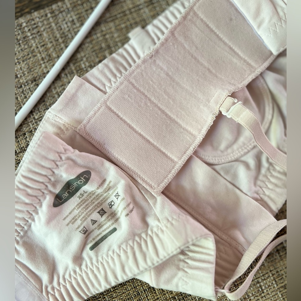 Lansinoh Breasstfeeding pumping bra bralette pink XS-L - Picture 4 of 4